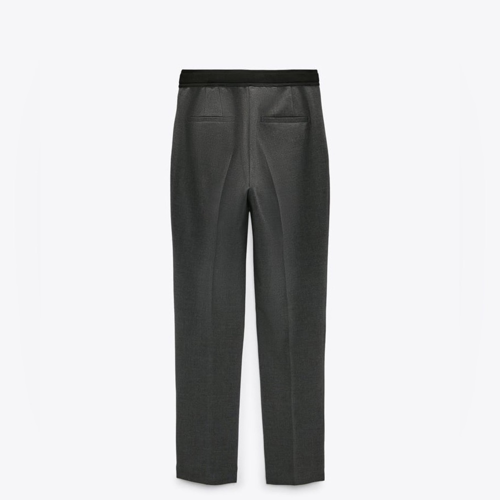 ZARA Grey jogger waist pants. New With Tags.